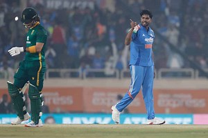 Harshit Rana spearheads India's bowling charge with 3/65