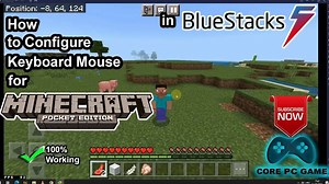 How to configure keyboard mouse for Minecraft PE in Bluestacks 5 | Bluestacks 5 key-mapping Tutorial