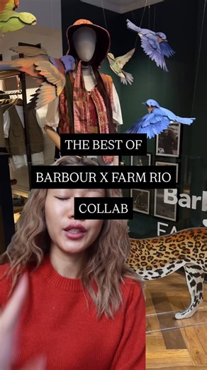 ANDREA CHEONG | ad. Let’s review @barbour x @farmrio new collab that just launched - the pop up is on until the 11th but you can check out the first drop... | Instagram