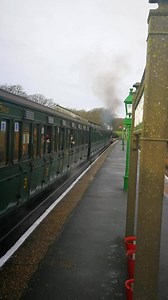 2.1K views · 122 reactions | The first of today's Santa Special trains steams through Havenstreet. Filled with smiling faces under a welcome glimmer of winter sun after yesterday's deluge. Tickets are still available for today's 3pm train why not pop along and make some festive family memories... www.iwsteamrailway.co.uk | Isle of Wight Steam Railway | Facebook