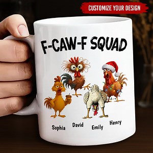 Funny Christmas Gift For Friends And Coworkers! 🎄 Customize yours: https://wrappiness.co.uk/8581519376555 | Wrappiness Gifts UK