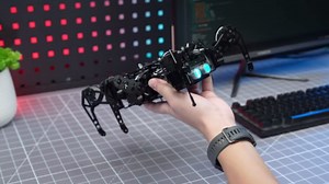 18DOF Hexapod Robot for Arduino Programming, Spider Walking Crawling Self-Balancing AI Vision Voice Control Obstacle Avoidance, STEM Education Open Source Robot with Tutorials, miniHexa Advanced Kit