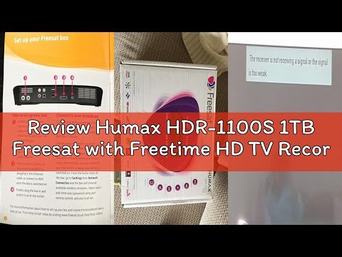 Review Humax HDR-1100S 1TB Freesat with Freetime HD TV Recorder - Black