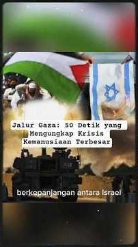 Gaza Strip: 50 Seconds That Reveal the Greatest Humanitarian Crisis #gaza #palestine #viralnews