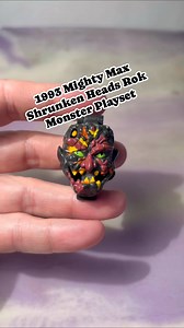 Another Might Max Shrunken Heads playset!! 1993 Mighty Max Shrunken Heads Rok Monster Playset #90stoys #90snostalgia #mightymax #retrotoys #minitoys #90scartoons #pollypocket #toystagram | CPJ Collectibles