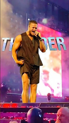 THUNDER ROCK LIVE 🔥 Imagine Dragons Concert | Lyrics | Loom World Tour #concert