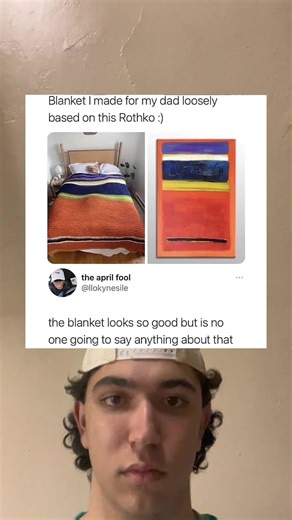 Colorful Blanket Inspired by Rothko