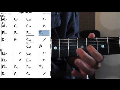 Night And Day - Guitar lessons - Tab + Melody