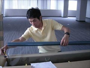 【窓フィルム】施工手順 - プロの技（窓ガラスフィルムカット）