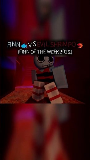 FINN🐟 VS EVIL SHRIMPO🦐 #dandysworld #finn #shrimpo #evil #week #2026 #edit #animation #animationmeme