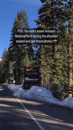 12K views · 228 reactions | Lassen is absolutely stunning covered in snow. | Active NorCal | Facebook