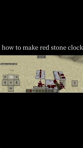 minecraft Red stone clock
