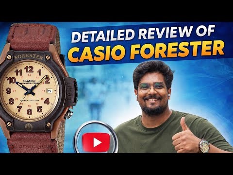 Detailed Review of Casio Forester ⌚️Know Everything About It ! #watchreview #watch
