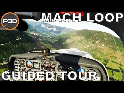 Mach Loop Guided Tour / Tutorial | IRIS Simulations Grob Tutor | P3D V5 Full Flight