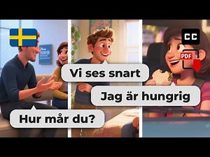 Master 7 Easy Swedish Conversations 🇸🇪 Learn Swedish Fast for Beginners (A2-B1)