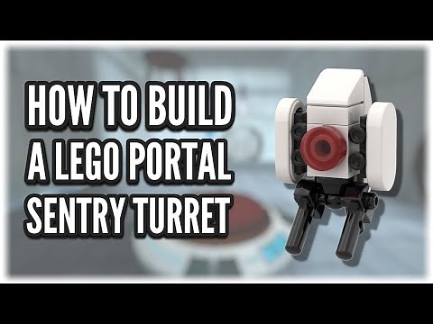 How to Build a Lego Portal Turret V.2!