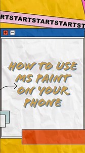 How To Use Ms Paint On Your Phone