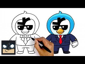 How To Draw Brawl Stars | Agent P