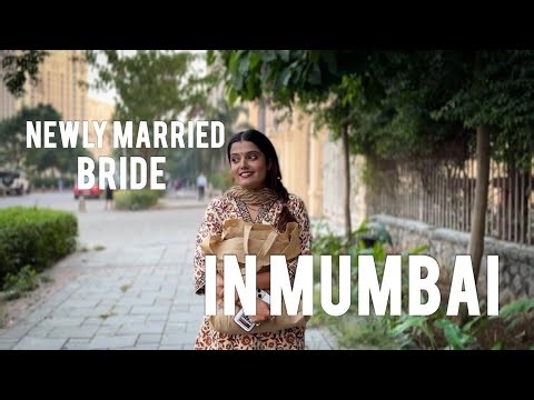 Newly Married Bride Praju in Mumbai | Deesha Katkar | Marathi Video