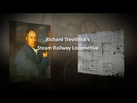 Richard Trevithick 1805 Steam Railway Locomotive