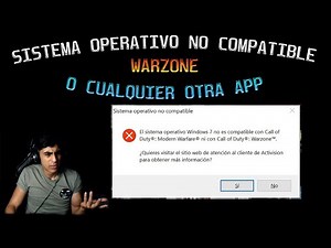 Error Sistema operativo no compatible Call of duty