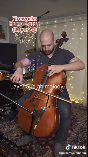 Fireworks Music from Harry Potter Cello Cover