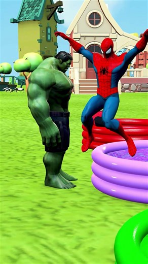Choose the Right Pool for Spider-Man! Who Do You Root For? #spiderman #gta