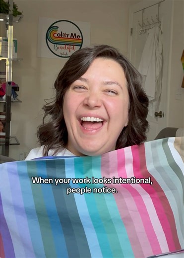 Color analysis does that. #colorpalette #colortheory #coloranalysis #beautyindustry