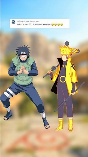 Kotetsu vs Naruto | who is strong ? #naruto #youtubeshorts #anime #shortsfeed