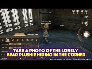 Take a Photo of the Lonely Bear Plushie hiding in the corner | Infinity Nikki