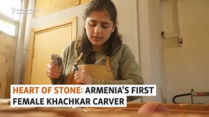 4.4K views · 257 reactions | Narine Poladian is Armenia's first female khachkar-carver and has led virtual classes with AGBU Armat in teaching kids how to make their own unique tablets. In this video profile, Narine talks about taking up the trade and how it honors her family. Poladian adds that after witnessing recent cultural destruction by Azerbaijan, she is determined to preserve this ancient form of art. Credit: Radio Free Europe/Radio Liberty | AGBU | Facebook