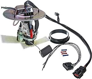 A-Premium Electric Fuel Pump Module Assembly with Sending Unit Compatible with Ford Mustang 2003-2004 Convertible, Mustang 2003-2004 Coupe, V8 4.6L Gas Supercharged, Replace# 2M5Z9H307AD