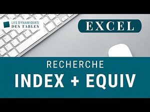 Index and Equiv functions to search in Excel