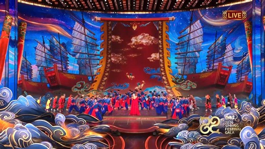 2.8M views · 6.3K reactions | The lyrics go: “I draw fire from the universe. And light up all the galaxies. On the eastern tide, dance to the Yingge songs in this prosperous era.” The program “Yingge dance: Song of Heroes” shows the confidence and vitality of the Chinese nation. #SpringFestival2025 #YearOfSnake #SpringFestivalGala2025 | China Plus Culture | Facebook