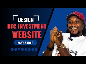 How to CREATE a Bitcoin Investment Website - NO CODING REQUIRED