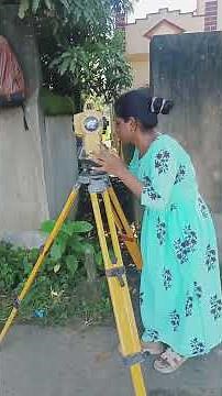 ROAD SURVEY BY TOTAL STATION||TOPCON MODEL #mdsir #panduaiti #survey