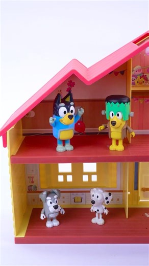 Satisfying with Unboxing & Review Bluey's Celebration Home Playset Toy ASMR Videos