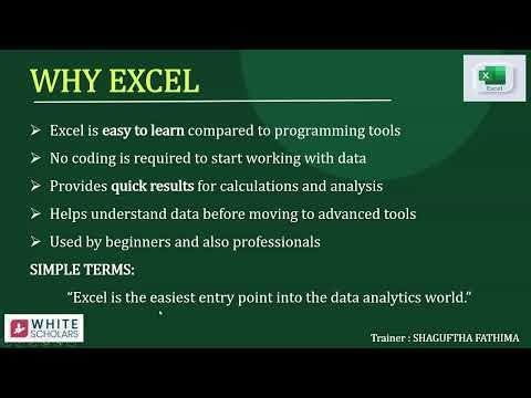 New to Excel or want to understand why it's such a powerful tool?