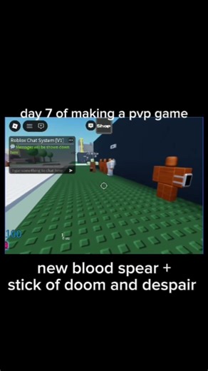 day 7 of making a pvp game #roblox #develop #development #robloxdeveloper #robloxdev #robloxstudio
