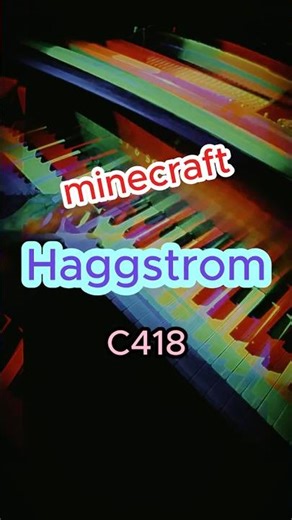 Minecraft - Haggstrom (C418) #minecraft #pianocover #minecraftmusic #pianomusic #relaxingmusic