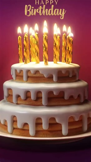 Happy Birthday Screensaver in Stunning 4K