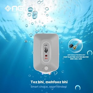 ⚡🔥 NG SEM-200 & SEM-300 Water Heater – Fast Heat, Smart Savings! 🔥⚡ Enjoy hot water in seconds with NG SEM-200 and SEM-300 🚿 These water heaters are solar panel supported, helping you save electricity and reduce bills ☀️💡 The anti-scale heating element gives long life, strong performance, and smooth heating in every season 🛡️🔥 Fast heating, reliable quality, and modern design make it a perfect choice for every home 🏡✨ #NGWaterHeater #SEM200 #SEM300 #SolarSupported #AntiScale #FastHeating 