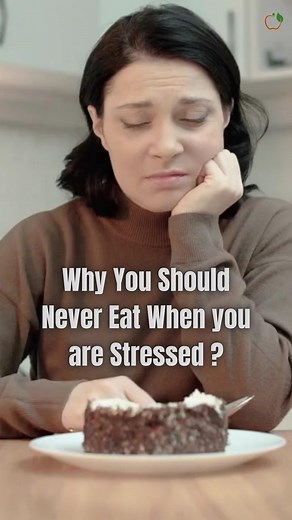 Why You Should Never Eat When you are Stressed ❓😔🍜 Stress eating is a common mistakes that many people makes when they deal with worry and high-pressure situations. The human body is not designed to eat in a state of stress. This does not satisfy your physical need; it only helps to to calm you mentally, which is certainly not a healthy practice. When we are stressed or anxious, it impacts our entire internal system. We have two nervous systems: Sympathetic and Parasympathetic. both are work d