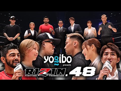 【FIGHT ANNOUNCEMENT】 Yogibo presents RIZIN.48
