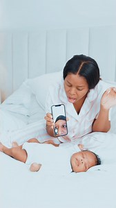 9.4M views · 351K reactions | Calling my husband at work to put our baby to sleep on FaceTime  #viralreels #fypシ #viralvideoシ #viral #newborn | Mr and Mrs Phoenix | Facebook