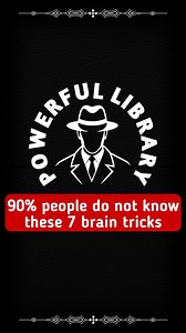 90% people do not know these 7 brain tricks | Power library