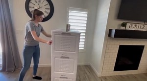 BROVIEW 600Qt Stackable Storage Bins with Lid & Wheels, 3Pack Extra Large Plastic Containers with Compartments Closet Organizers and Storage Cabinet Shelves Collapsible Box for Home Kitchen Room,Black