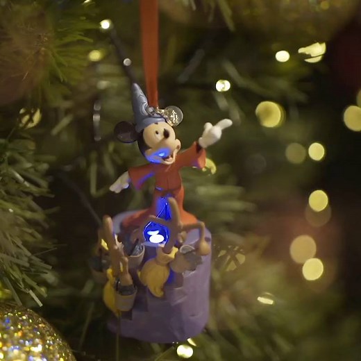 Our new and enchanting Christmas baubles. Add your favourite character to your Christmas tree this year! http://dis.ne/61878BhW1 | Disney Store