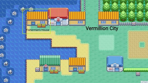 ポケモン ファイアレッド＆リーフグリーンにおける釣り竿の入手場所一覧