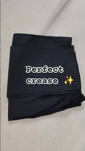 how to iron trousers with crease #howtoiron #shortvideo #laundry